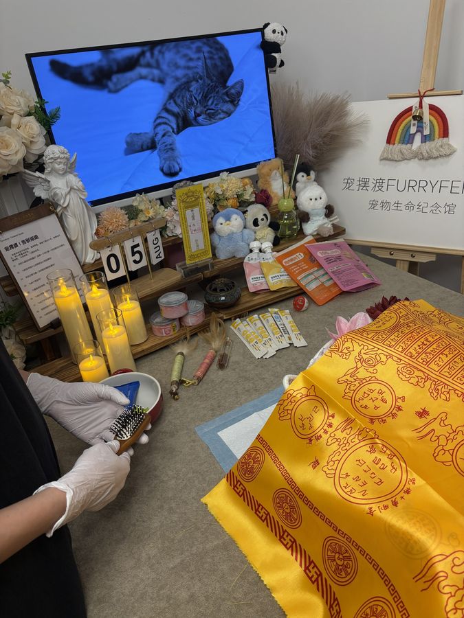 在告别厅安静地告别